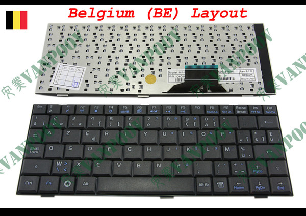 New AZERTY Notebook Laptop keyboard for ASUS EeePC 700 701 701SD 900 901 900hd 900A 2G 4G 8G Black Belgium BE - MP-07C63B0-528