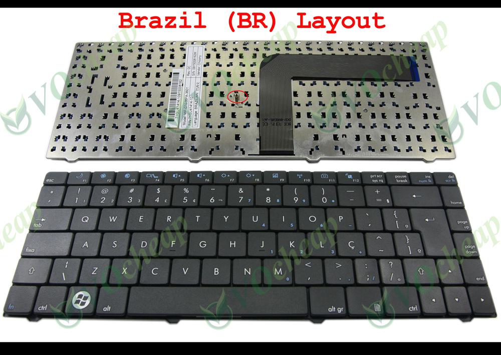 New Laptop Notebook keyboard Teclado Notebook Cce Wm52c T52c T31 J95 Intelbras I22 I210 Black Brazilian Version - MP-07G38PA-3601