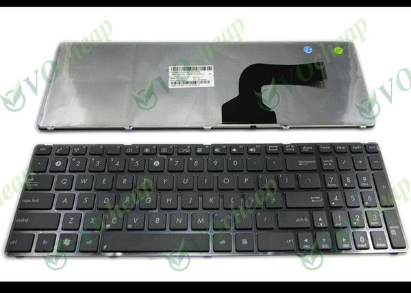 New Laptop keyboard For Asus G60 K52 U50 UX50 X61 G60J G60V G60JX G60VX Black with Frame US Version - V111462AS1