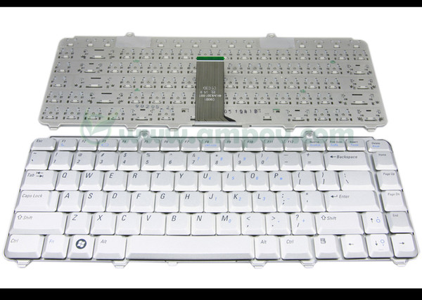 New Notebook keyboard / Laptop parts: Laptop keyboards for Dell for Inspiron 1420 1520,XPS M1330 1530 Silver