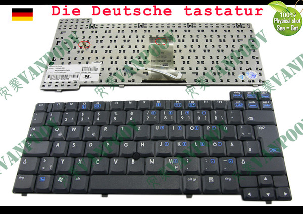 New and Origina Notebook laptop keyboard for HP Compaq Presario V1000 nx5000 nc6000 Black German GR (Qwertz) Version - MP-03586D0D930