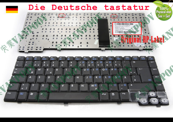 Genuine New Laptop Notebook keyboard For HP Pavilion dv1000 dv1100 dv1200 dv1300 dv1400 dv1500 dv1600 dv1700 Black German GR Deutsch DE