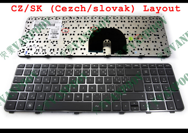 New Notebook Laptop keyboard for HP Pavilion DV6-6000 DV6-6100 DV6-6200 DV6-6090 DV6-6b00 DV6-6c00 6B11TX 6C40 6C41TX 6151TX with Frame Blac