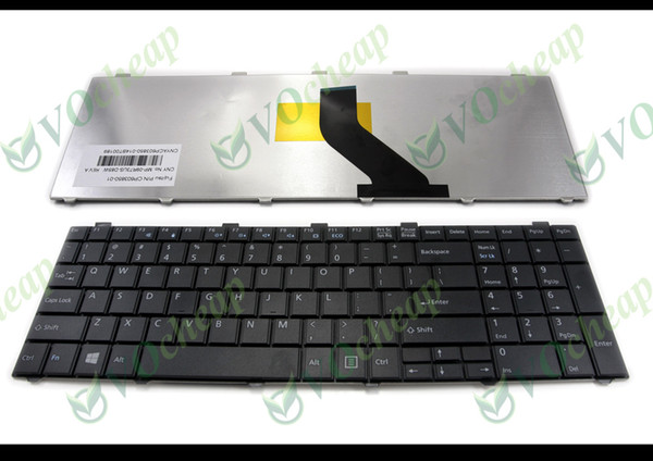 New US Laptop keyboard for Fujitsu AH530 AH531 AH42 A530 NH751 Black - CP603850-01, MP-09R73US-D85W