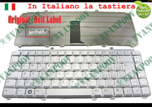 New IT Laptop keyboard for Dell for Inspiron 1420 1425 1520 1521 1525 1540 1545 Vostro 1400 1500 XPS M1330 M1530 Silver Italian