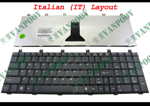 New and Original Notebook Laptop keyboard FOR Toshiba Satellite M60 M65 P100 P105 Pro L100 Black IT Italian Verion - MP-03233I0-920