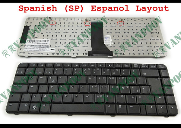 New Laptop keyboard for HP Compaq Presario CQ50 G50 Black Spanish SP espanol Version - MP-05586CU-4423