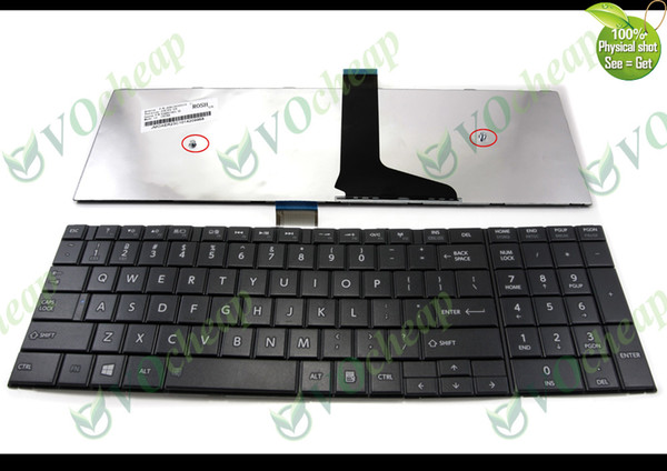 New Notebook Laptop keyboard for Toshiba Satellite C50 C50A C50-A C50D-A C55 C55T C55D C55-A C55D-A Black 9Z.N7TSQ.601, TT6SQ,V160617AS1