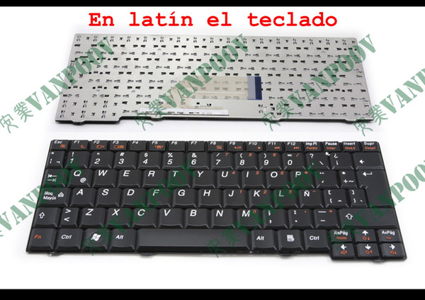 New Notebook laptop keyboard FOR Lenovo IdeaPad S11 S10-2 S10-2C S10-3C Black Latin (LA) Version - 25-008939, V103IBAK1-LA Part No.: 25-008