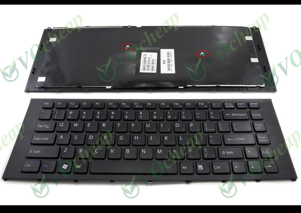 New US Notebook Laptop keyboard for Sony VPC-EA VPC EA PCG-61212W PCG-61211W PCG-61211T PCG-61212T PCG-61311M PCG-61317L Black WITH Frame