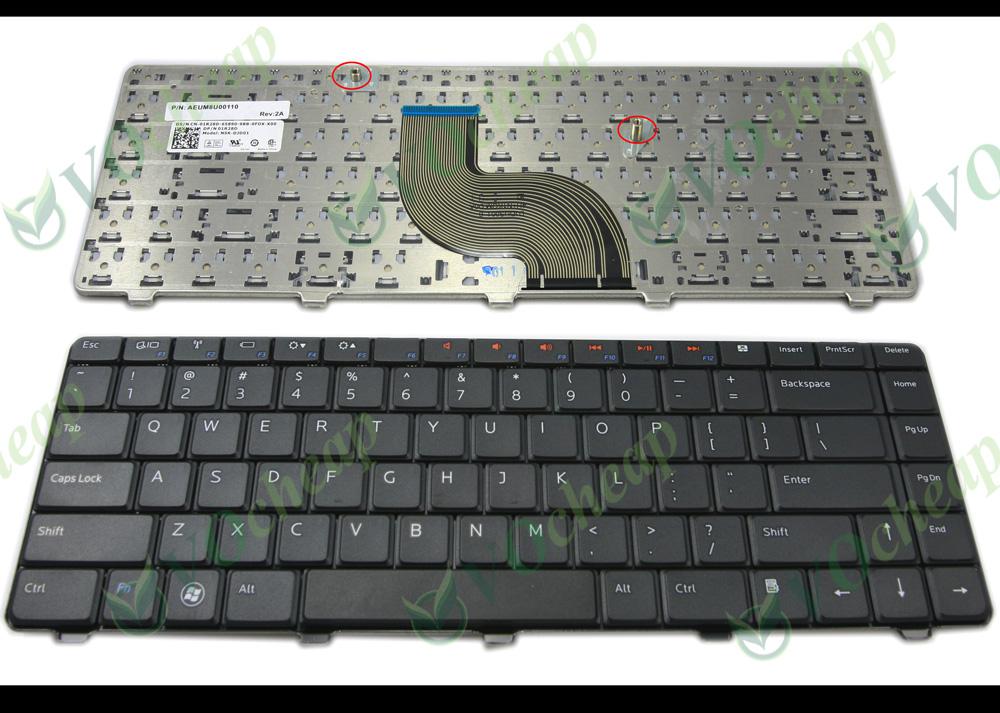 New Laptop keyboard FOR Dell for Inspiron 13R N3010 14R N4010 N4020 N4030 M4010 15 N5030 M5030 Black US version - NSK-DJD01