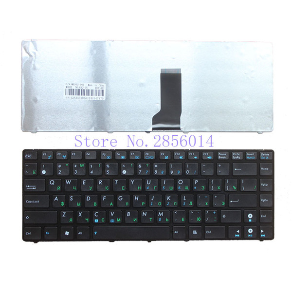 New RU Russian Keyboard For ASUS A44H A44HR A44HY A44L A44LY X44C X44H X44HR Laptop Frame Black