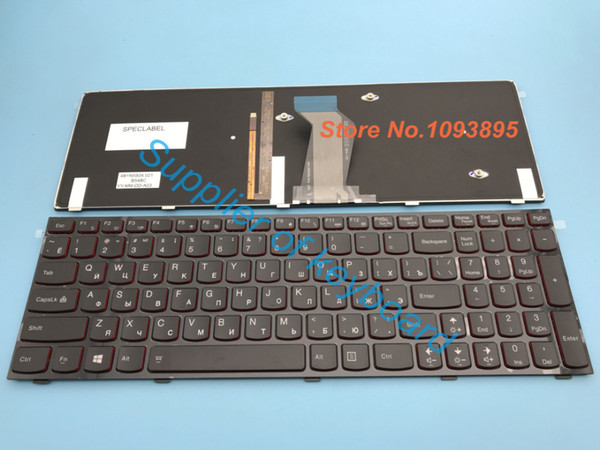 NEW Russian keyboard For Lenovo Y500 Y500N Y500NT Y510 Y510P Y590 Y590N Laptop Russian Keyboard Backlit