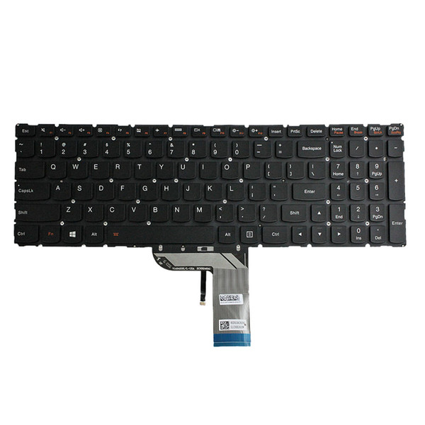 JINTAI Laptop Genuine New US OEM For Lenovo IdeaPad 700-15 700-15ISK 700-17 700-17ISK Keyboard US Bac