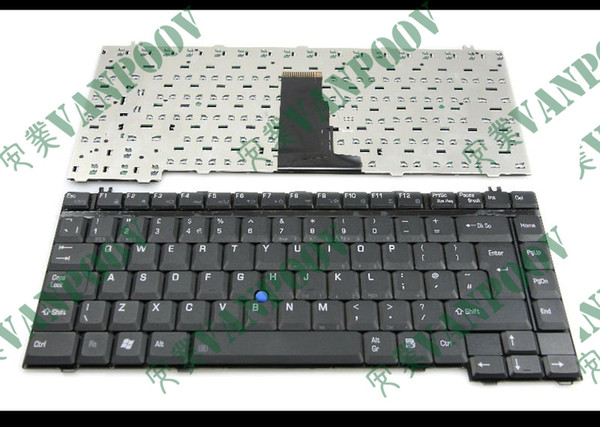 New Laptop keyboard for Toshiba Satellite M20, Pro 6000, Tecra S1, 2000, 2100, TE2000 2100 UK (GB) Version Black - KFRSBA002A