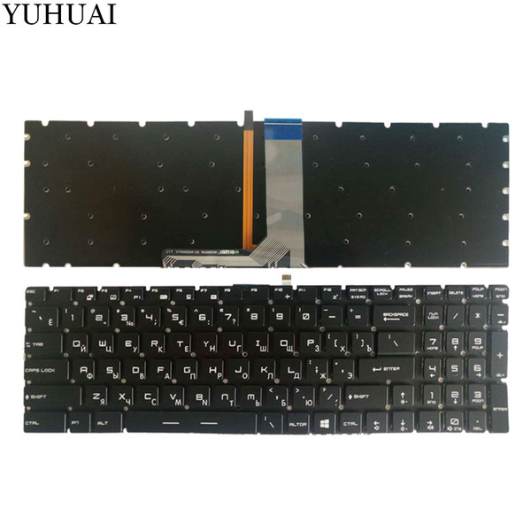 NEW Russian laptop keyboard For MSI GE72 6QC 6QD 6QE 6QF 6QL RU keyboard