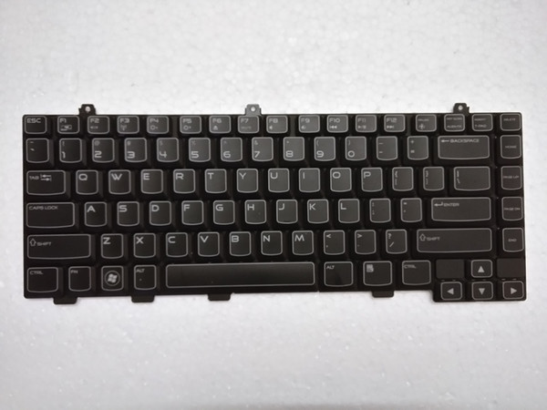 original For DELL Alienware M14X laptop 2M4NW 02M4NW NSK-AKU01 PK130G81A00 US BACKLIT with backlight keyboard