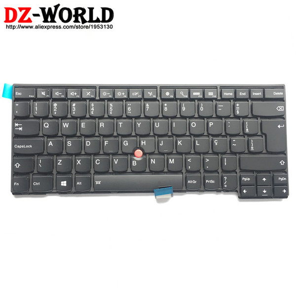 New/Orig Portuguese Brazilian Backlight Keyboard for Thinkpad T440 T440S T431S T440P T450 T450S T460 Teclado 04X0105 04X0143