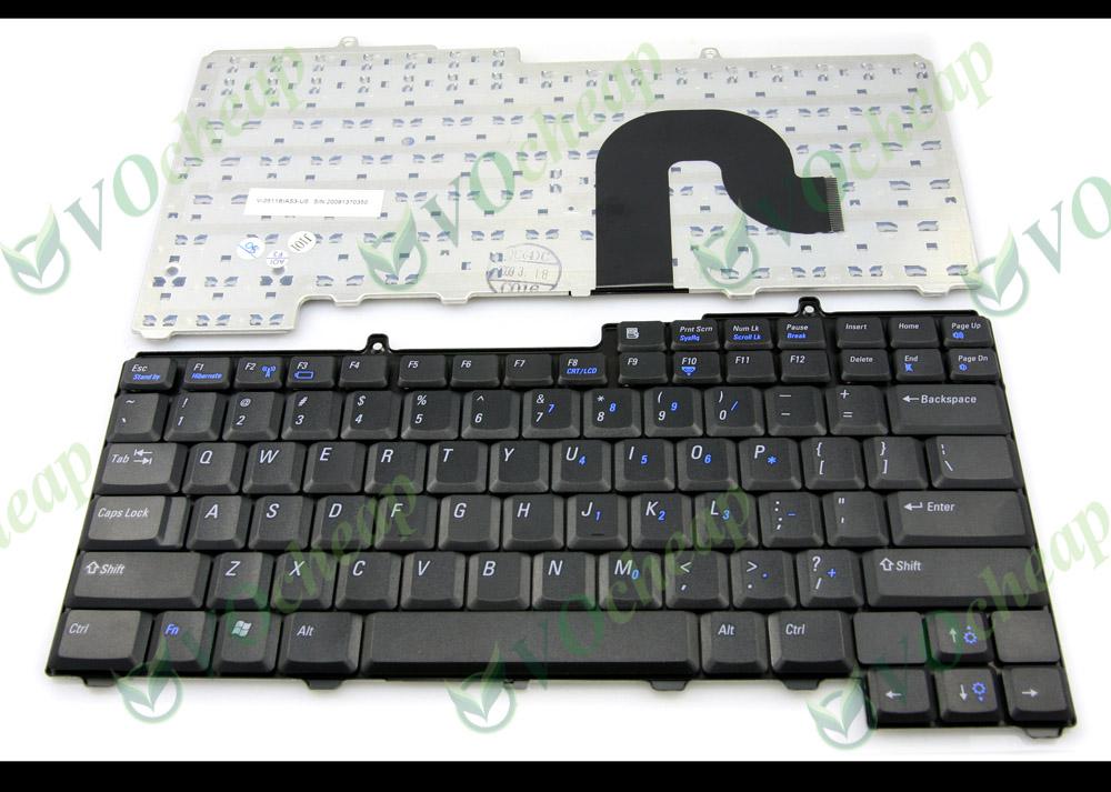 New Notebook Laptop keyboard for Dell for Inspiron 1300, B120, B130 Latitude 120L Black US - V-0511BIAS3-US