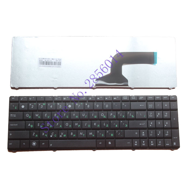 Russian Keyboard for ASUS X52JR X52DE X55 X55A X55C X55U G72 G73 G72X G73J G72GX G72JH A52DR A52DY RU Black keyboard