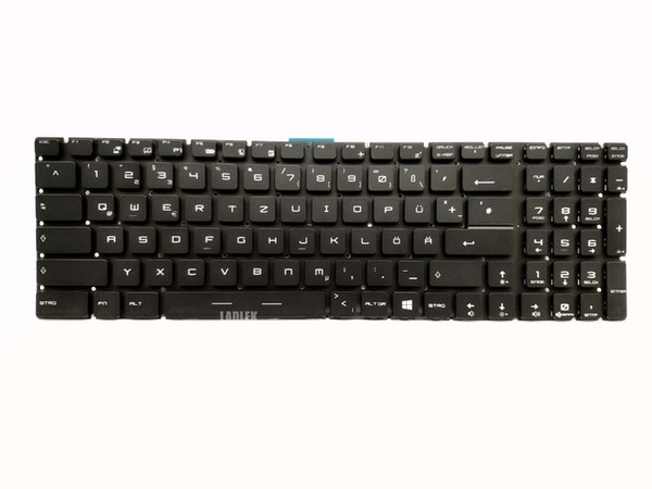 Tastatur for MSI GE72 2QD/ 2QE/ 7RD Apache 2QD/ 2QF/ 6QD/ 6QE/6QF/ 7RE Apache Pro