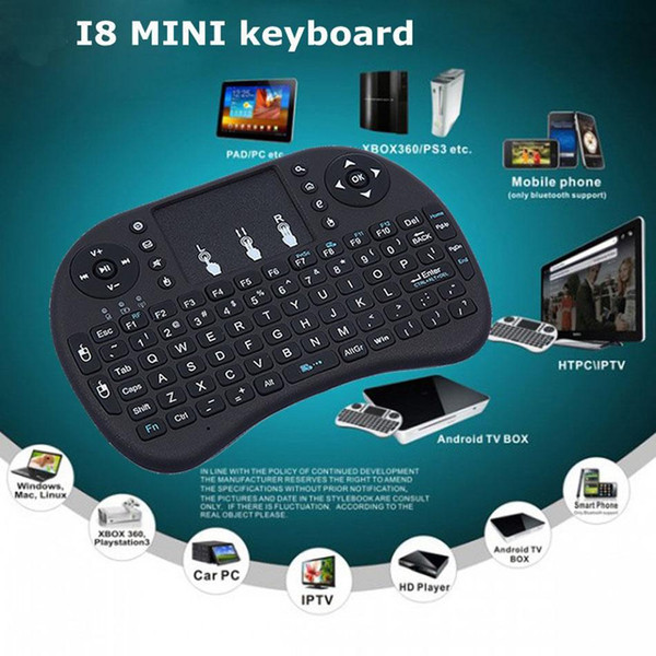 Rii I8 Fly Air Mouse Mini Wireless Handheld Keyboard 2.4GHz Touchpad Remote Control For M8S MXQ MXIII TV BOX Mini PC