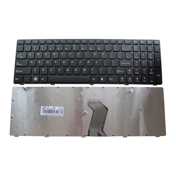 NEW US English Replace Laptop Keyboard for Lenovo T4G8-RU G580 Z580A G585 Z585 G590 Z580 Black