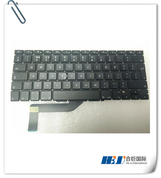 Freeshipping 100% NEW A1398 UK keyboard For Macbook Pro retina 15.4