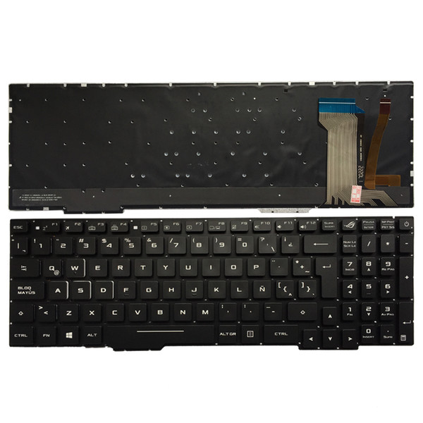 Latin Laptop Keyboard For ASUS GL553 GL553V GL553VW ZX553VD ZX53V ZX73 FX553VD FX53VD FX753VD FZ53V LA keyboard with backlit