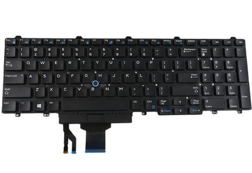 For Dell Latitude E6520 E6530 E6540 US English Keyboard Black No backlight