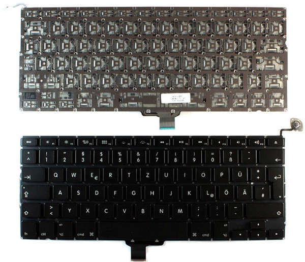 DHL/EMS FREE SHIPPING 20PCS German DE Keyboard for Macbook Pro 13