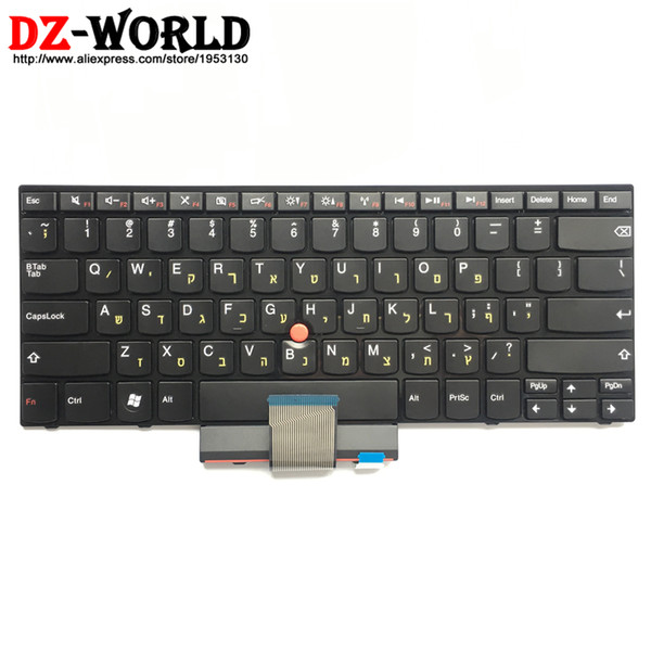 New/Orig IL Hebrew Israel Keyboard for Lenovo Thinkpad E420 E425 E320 E325 E420S S420 Teclado 04W2645 04W2608 04W0814 04W0778