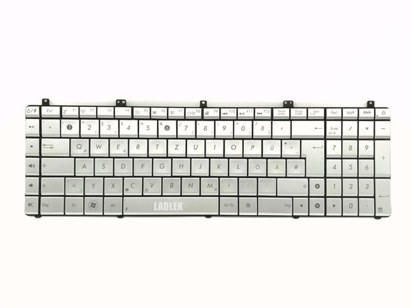 Deutsch (DE) Silber Tastatur for Asus N75 N75SL N75SF