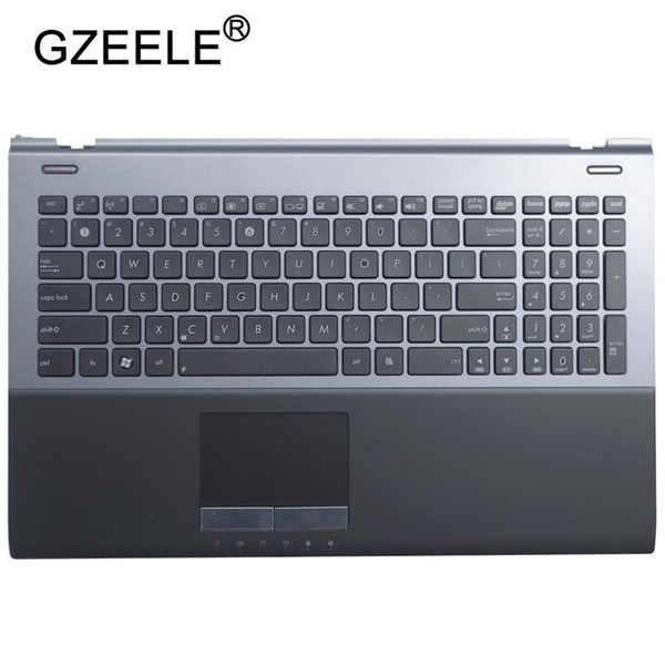 GZEELE US Laptop Keyboard bezel For ASUS U56 U56E U56E-BBL6 U56E-EBL8 U52Jc U53SD U53Jc U53F Palmrest Top Cover UPPER CASE