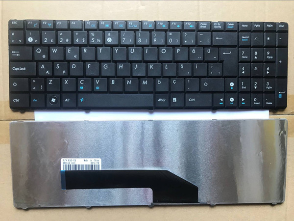 Laptop For Asus K50 K60 TR Turkish Keyboard