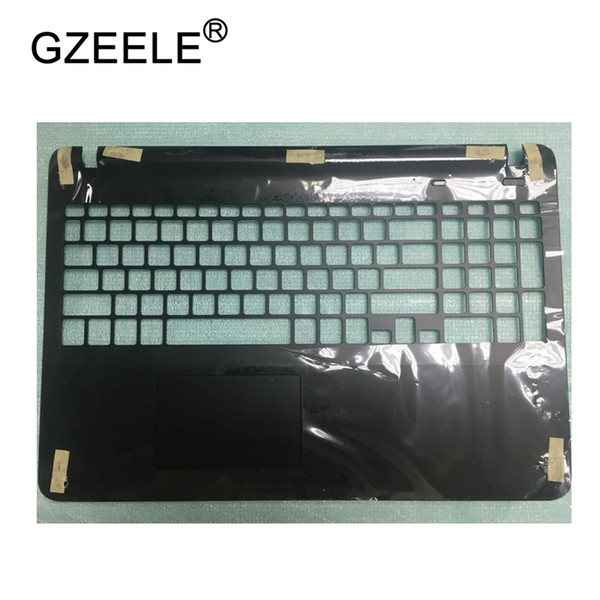 GZEELE New for VAIO SVF152A29L SVF152C29L SVF152A29M SVF152A29V US Keyboard bezel Upper cover case palmrest 15.6