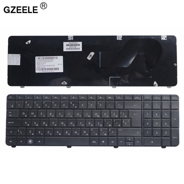 GZEELE Russian Laptop keyboard FOR CQ72 G72 RU LAYOUT Black replace notebook keyboards