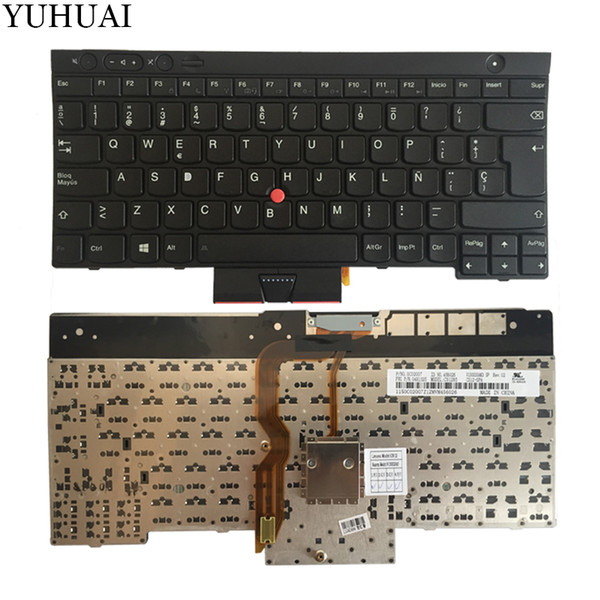 NEW SP laptop keyboard FOR LENOVO THINKPAD T530 T530i T430 T430s X230 W530 L430 L530 Spanish keyboard black 04X1325