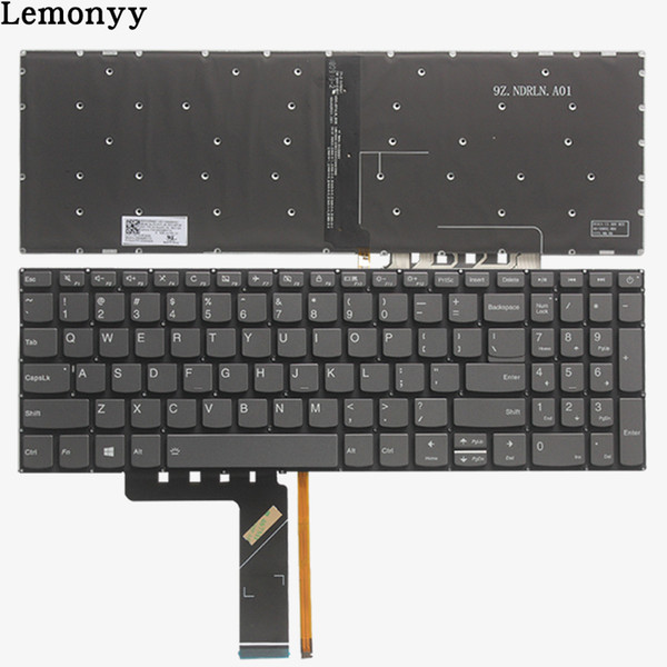 NEW US Keyboard for Lenovo IdeaPad V330-15 V330-15ISK V330-15IKB US laptop keyboard black with backlight