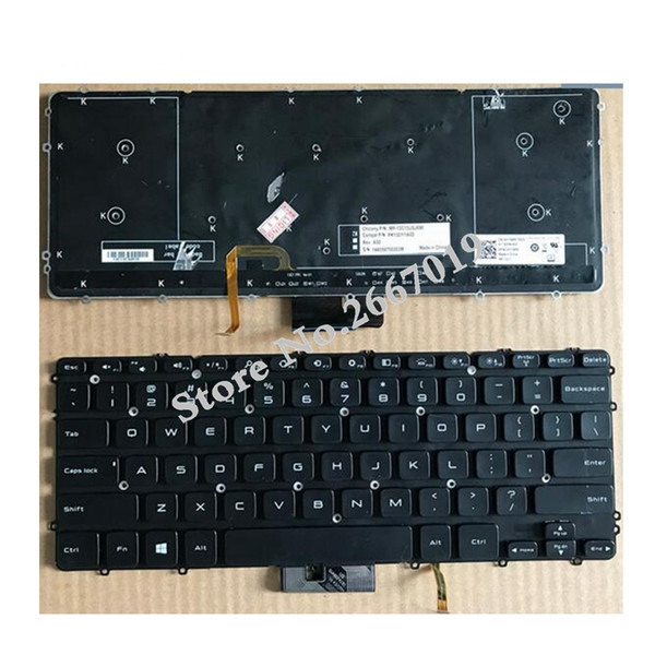 99%NEW English Laptop Keyboard For For precision M3800 XPS 15 9530 US version Black Backlit