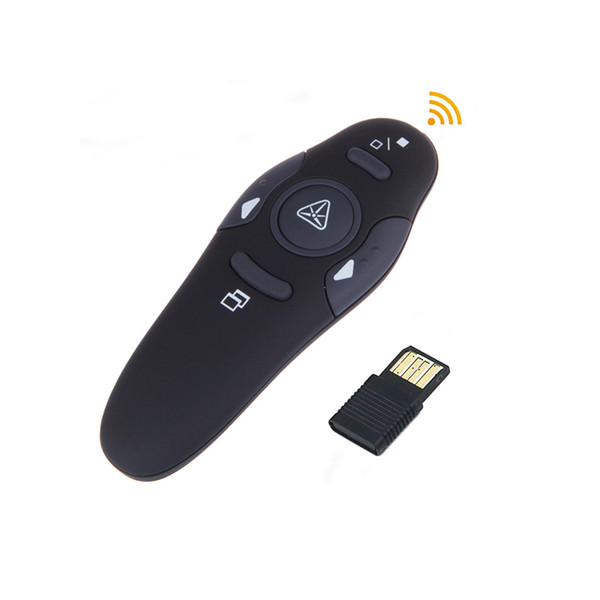 Wireless Presenter with Red Laser Pointers Pen USB RF Remote Control PPT Powerpoint Presentation