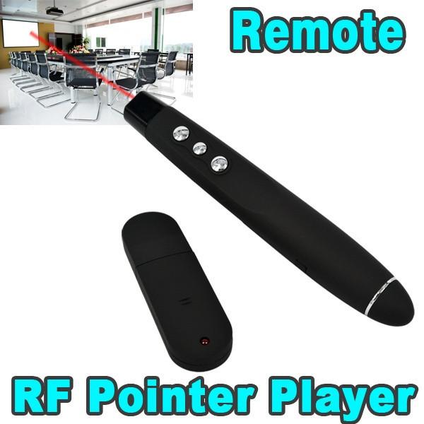 USB Wireless Powerpoint Presentation RF Remote Controller PPT Presenter Red Laser Pointer Pen Laser Pointer Presentation