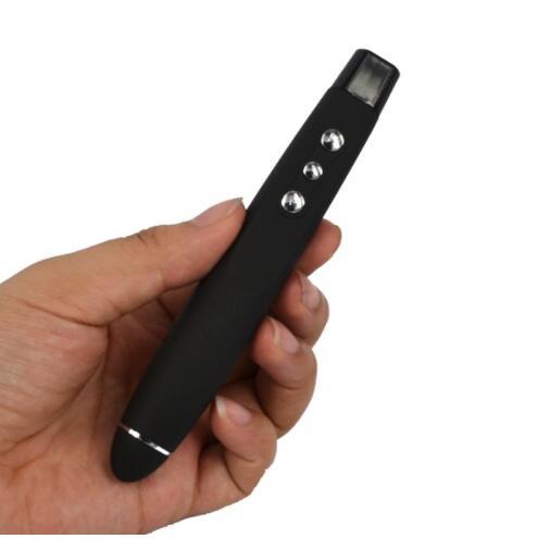 Wireless USB PowerPoint PPT Presentation Presenter RF Remote Control Red Laser Pointer Pen Clicker Page Turning Lecture