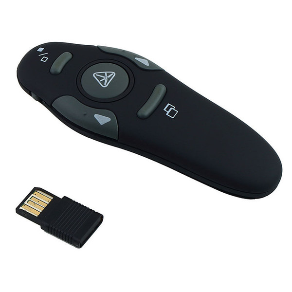 Hot Sale Red Laser Pointer RF 2.4GHz Presentation PPT Clicker 5MW Wireless Presenter Remote Control with USB Receiver