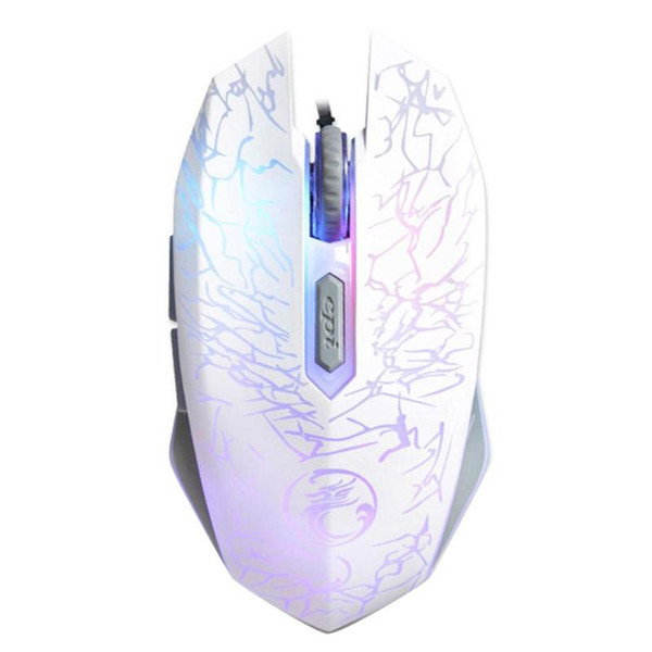 ALLOYSEED Gaming Mouse Wired USB Game Mice 6 Button LED Luminous Game mouse Computer Mice for