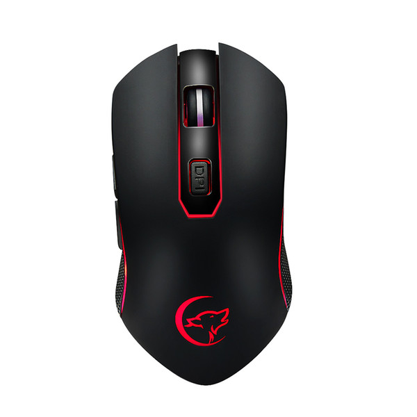 Gaming Mouse 2400DPI Wireless High Precision 7 Light Colors Professional Rechargeable 2.4GHz