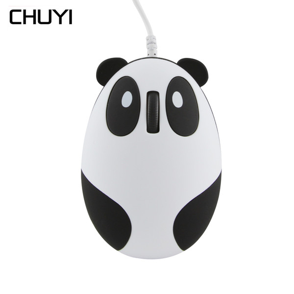 Wired Panda Mouse Ergonomic 1600 DPI USB Cable Cute Cartoon Mause USB Optical Computer Mice Gaming Mouse For PC Laptop Desktop