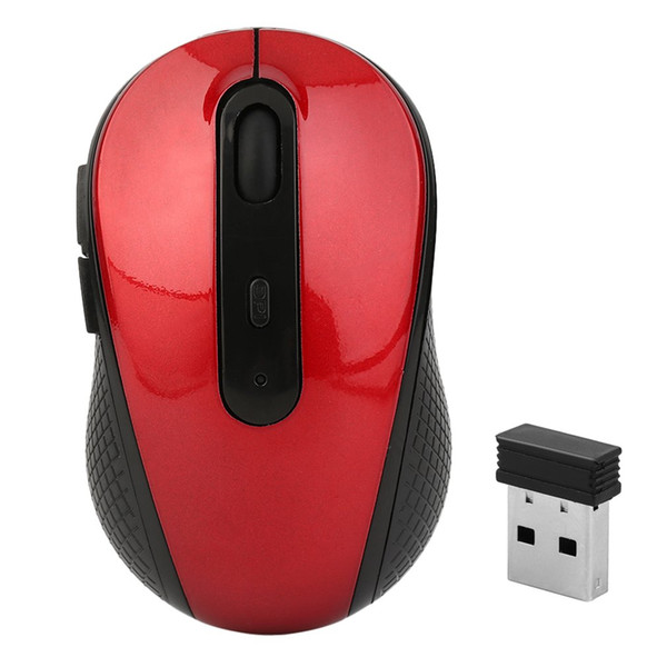 USB Wireless Optical Mouse 2.4GHz 1000-1600DPI Portable Mini Mice Mouse for Desktop Notebook PC Wireless Gaming