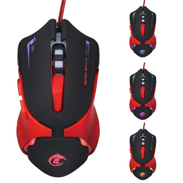 Wired Mouse Gamer Recarregavel 6D LED Optical USB Wired 3200 DPI Pro Gaming Mouse For Laptop PC Game