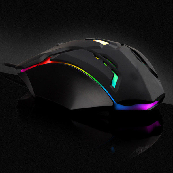 Chasing Leopard K2 Wired Mouse USB Photoelectric Light Gaming Mouse Computer Accessories Suitable home and office